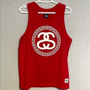 Stussy Red Men's Jersey